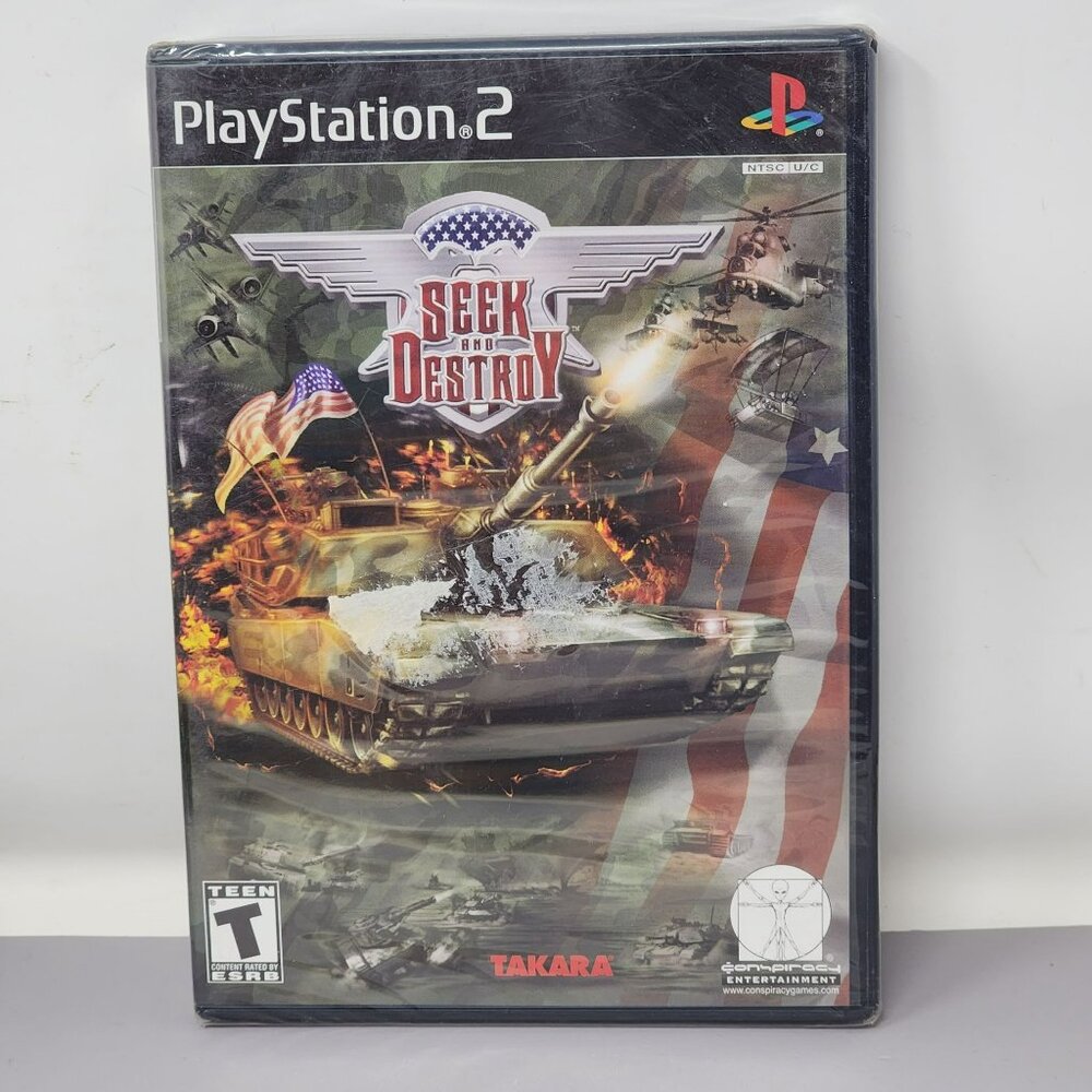 Seek & Destroy PlayStation 2‎ Video Game New Sealed